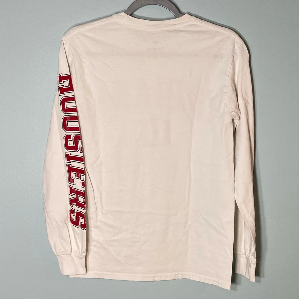 Fanatics Indiana University Hoosiers Long-sleeve T-shirt. SZ S - Picture 3 of 4